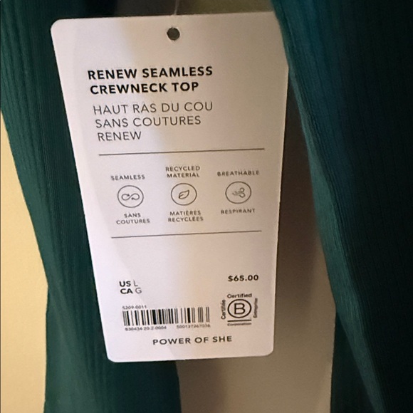 Athleta renew seamless crew - Picture 4 of 4